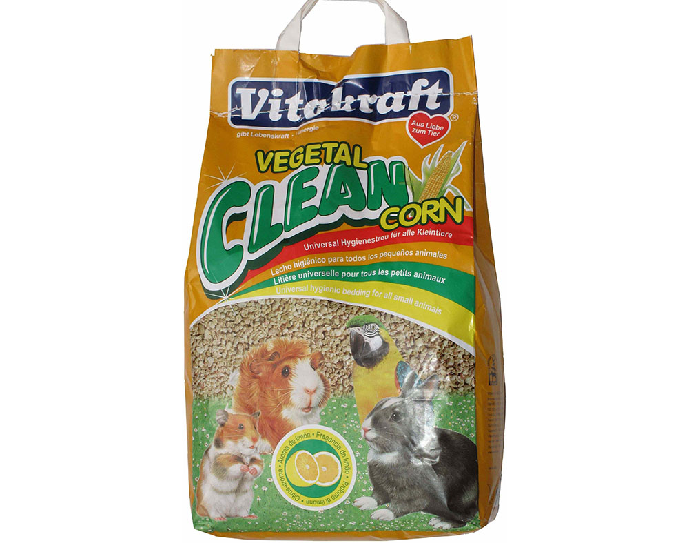 ABSORVENTE ANIMAIS VITAKRAFT VEGETAL CLEAN CORN 8L