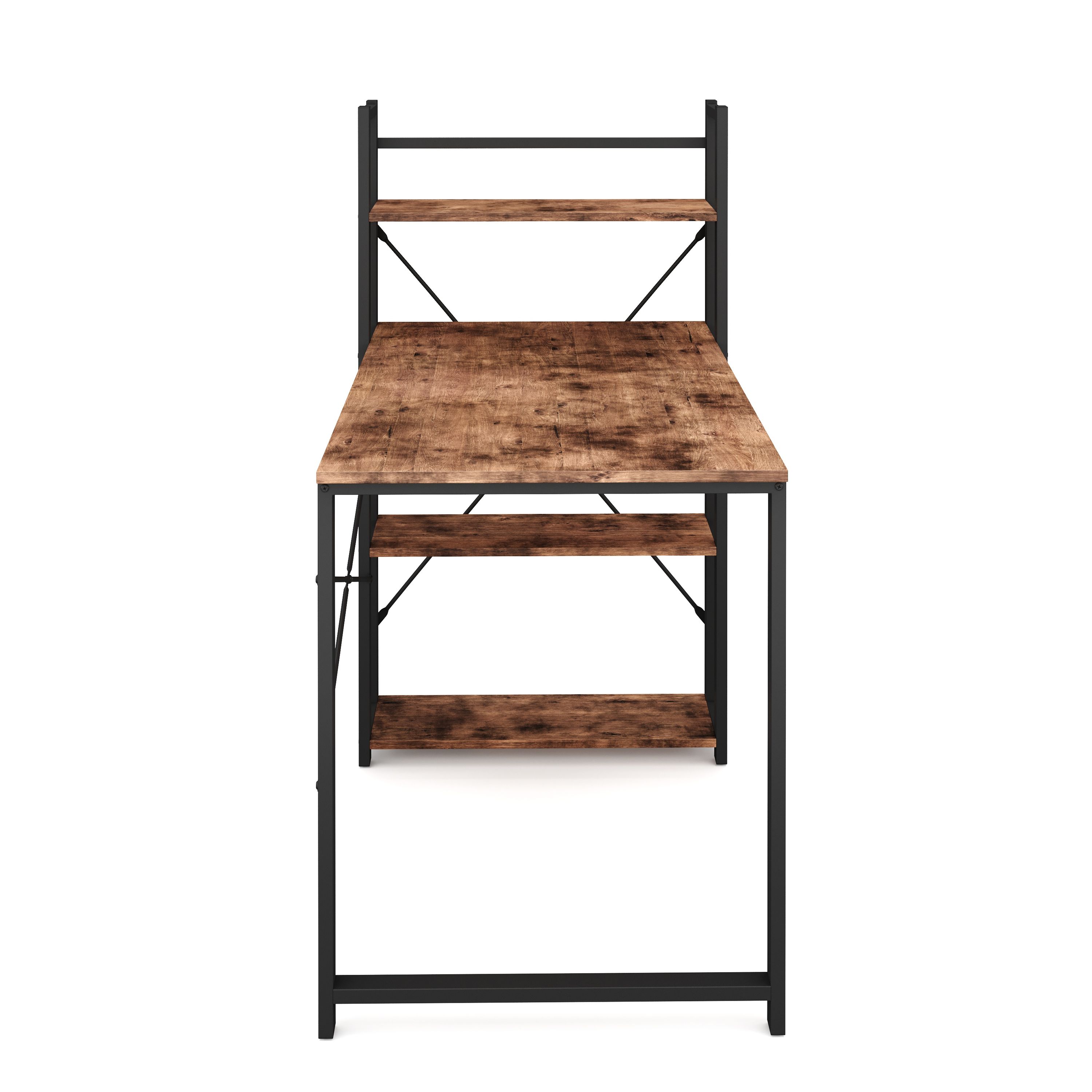 Schreibtisch mit Regal Vintage BONITA
