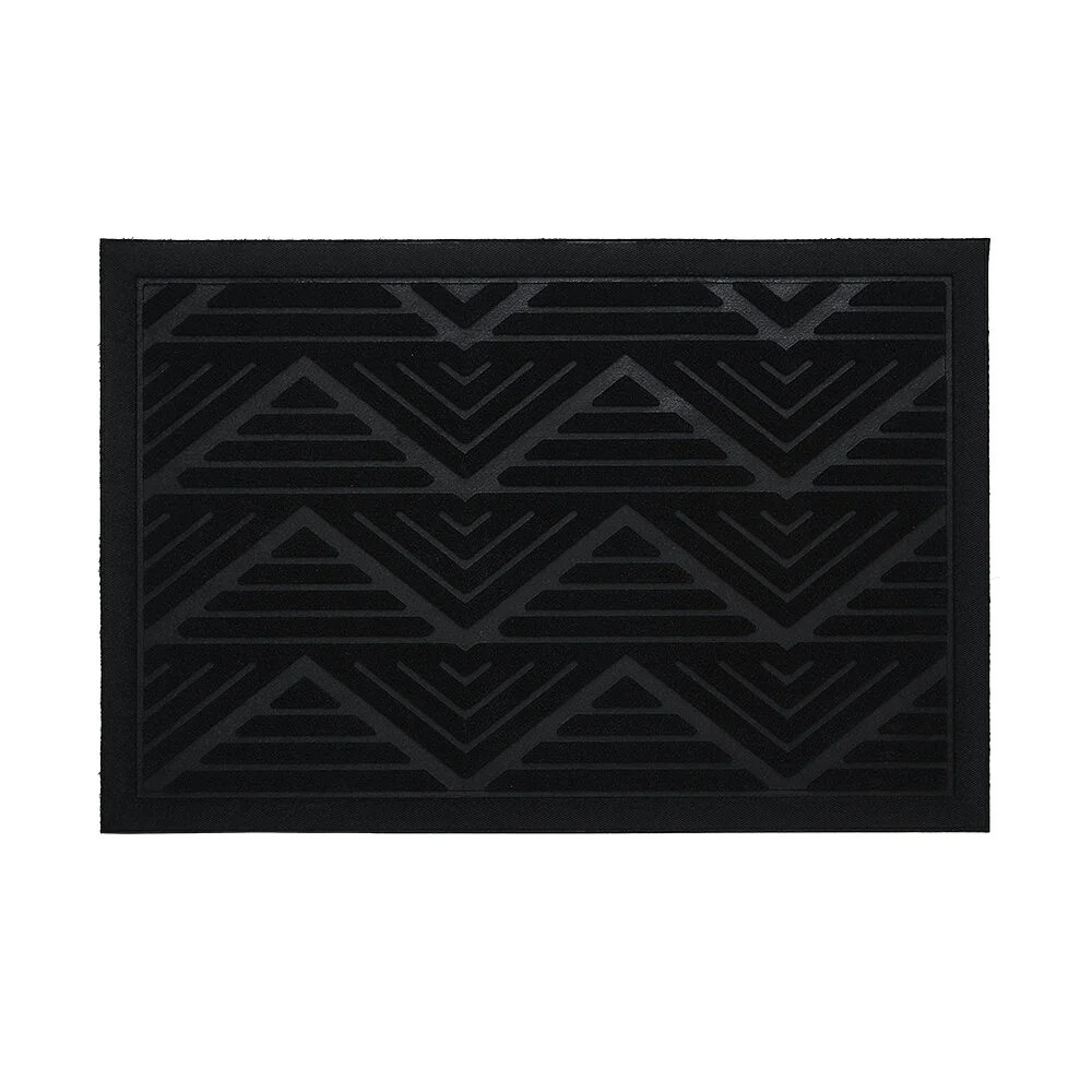 Paillasson extérieur antidérapant losange strié en relief 60x40cm