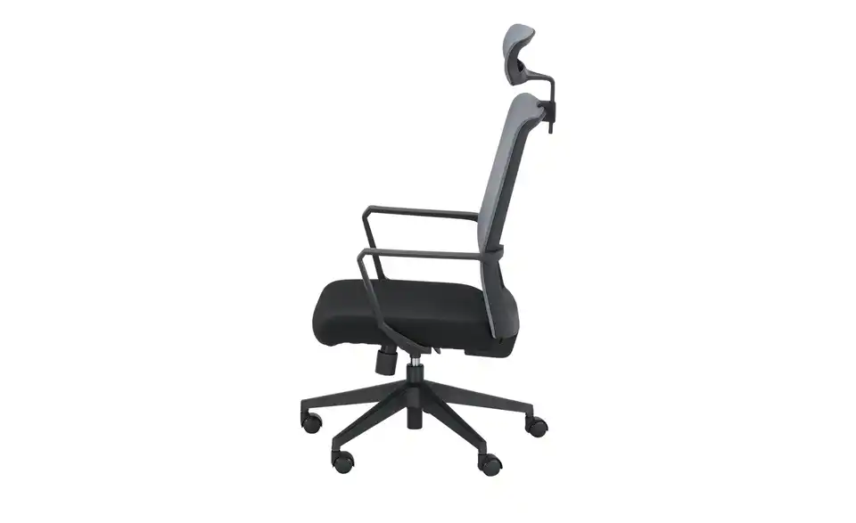 Bürodrehstuhl mit Kopfstütze
