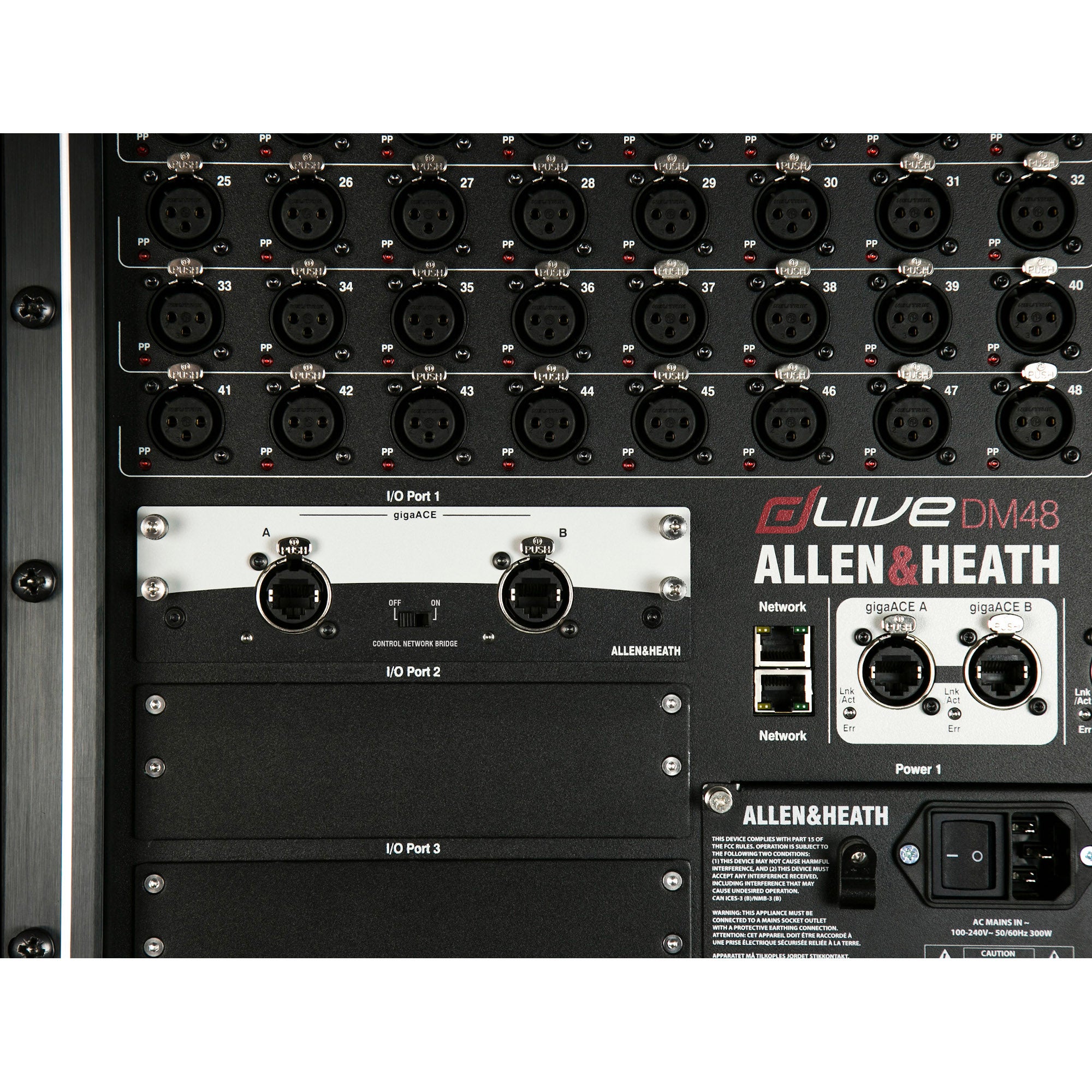 Allen & Heath M-DL-GACE gigaACE audio netwerk kaart voor dLive en Avantis