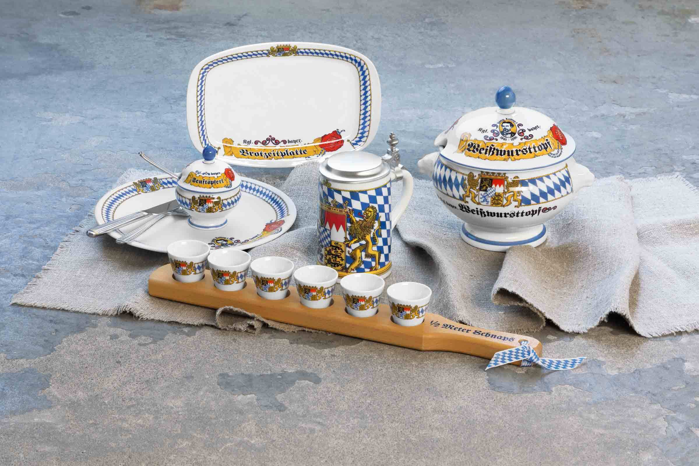 Seltmann Weiden Löwenkopfterrine mit Deckel Compact Bayern 2,1 l