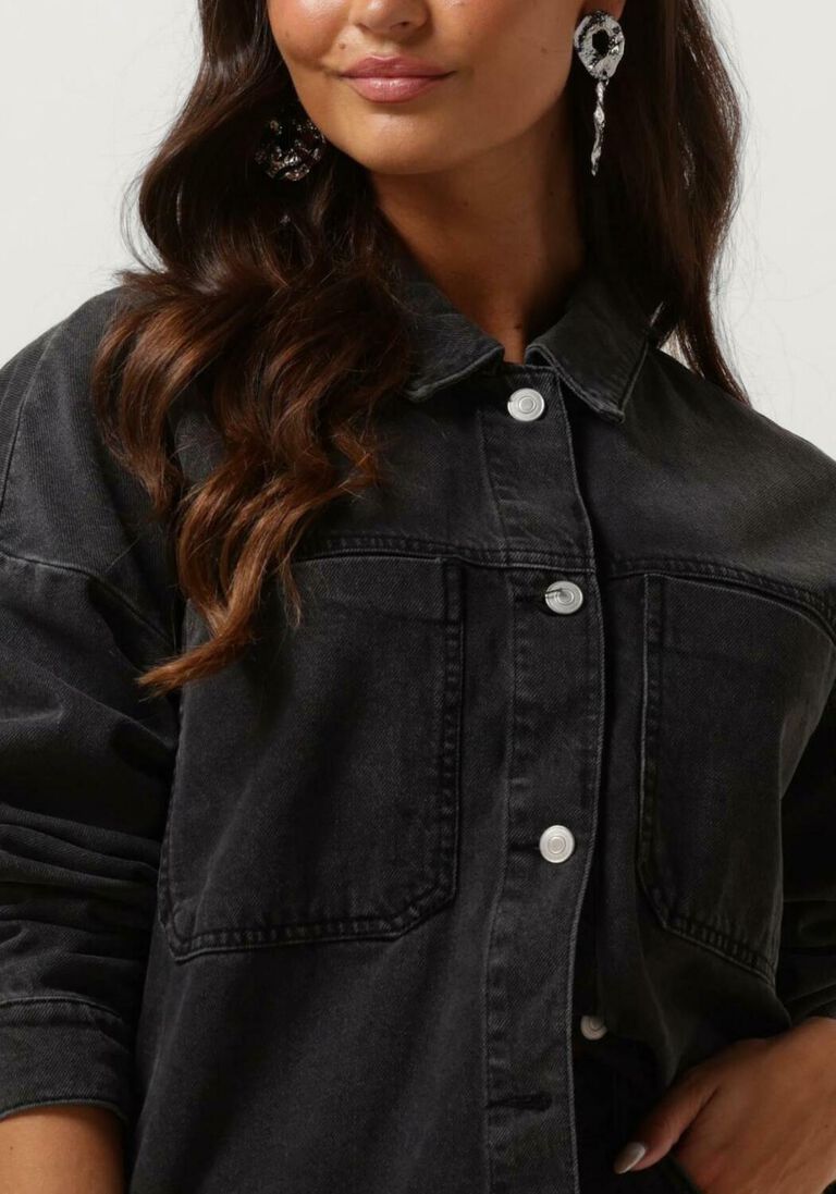 NEO NOIR zwarte neo noir spijkerjas kim d jacket