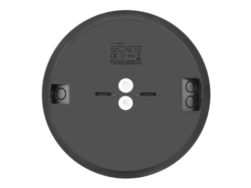 Ledeshi Aufbauleuchte SLICE CIRCLE N II 10/15W 3000/4000K A Leuchte zur Aufbaumontage