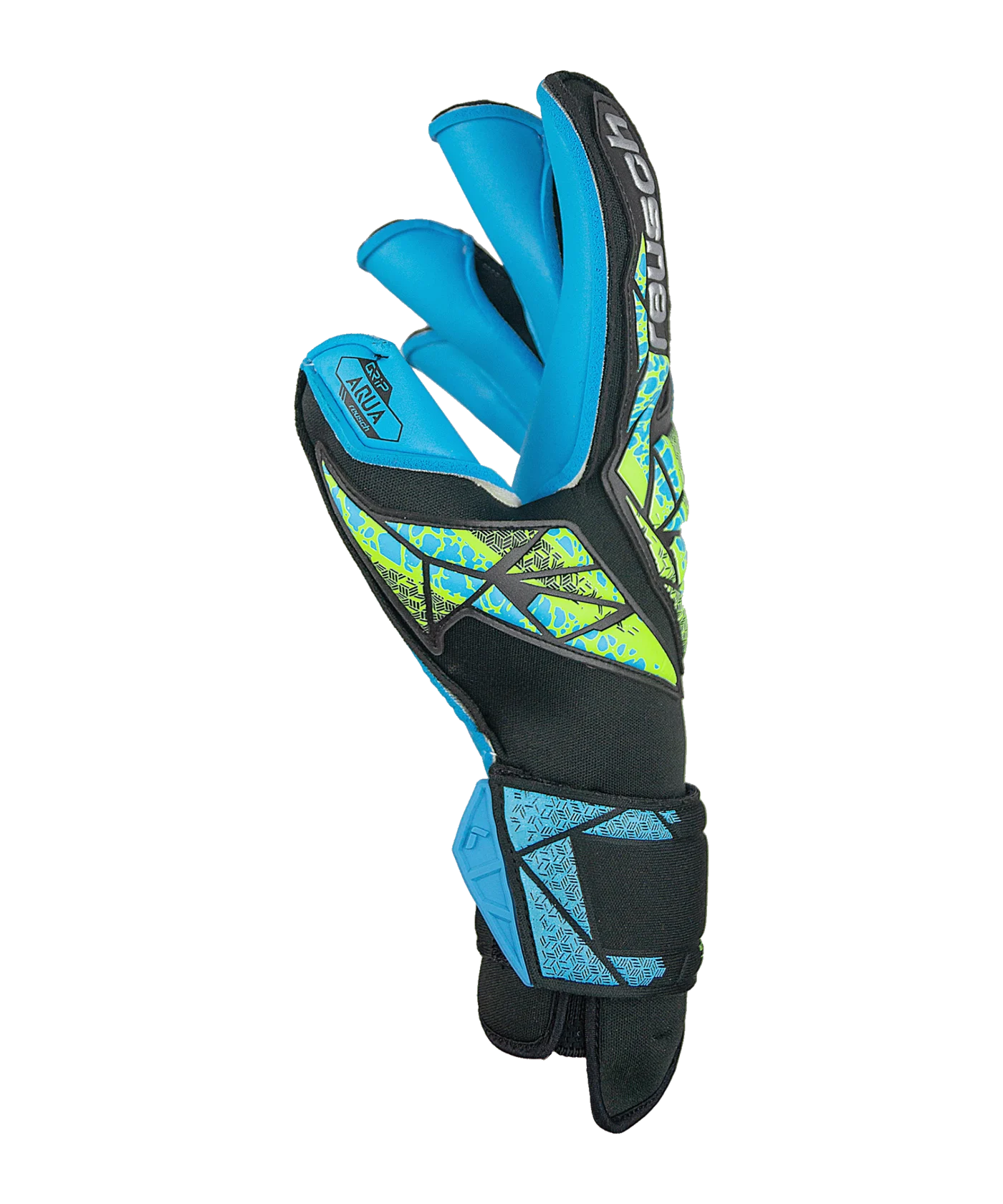 Reusch Attrakt Evolution TW-Handschuhe Aqua 2024 Schwarz Grün Blau F7410