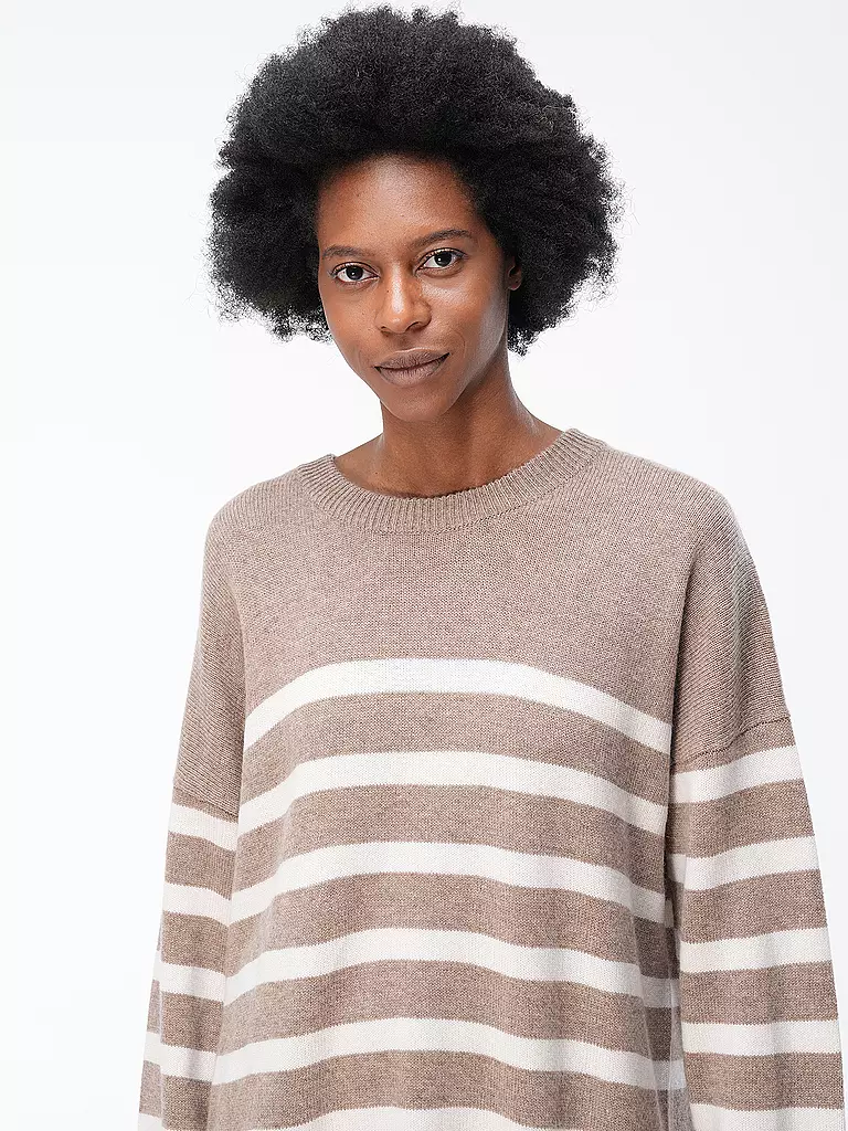 DAVIDA Kaschmirpullover  braun