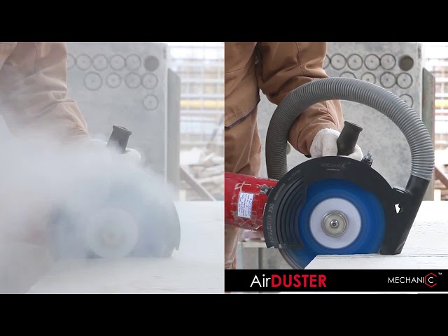 Mechanic AirDuster universele stofafzuiging voor haakse slijpers - 125mm