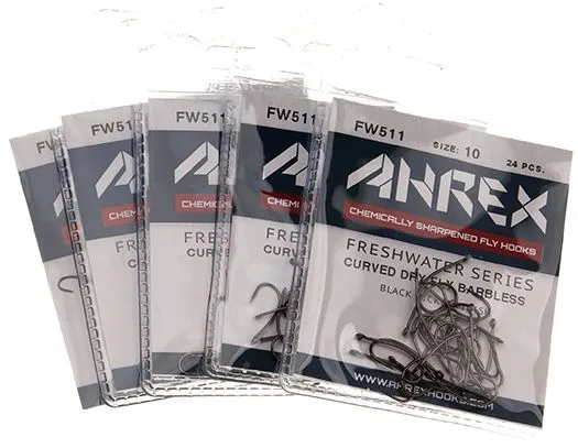 Ahrex Hooks Fw511 Curved Dry Fly