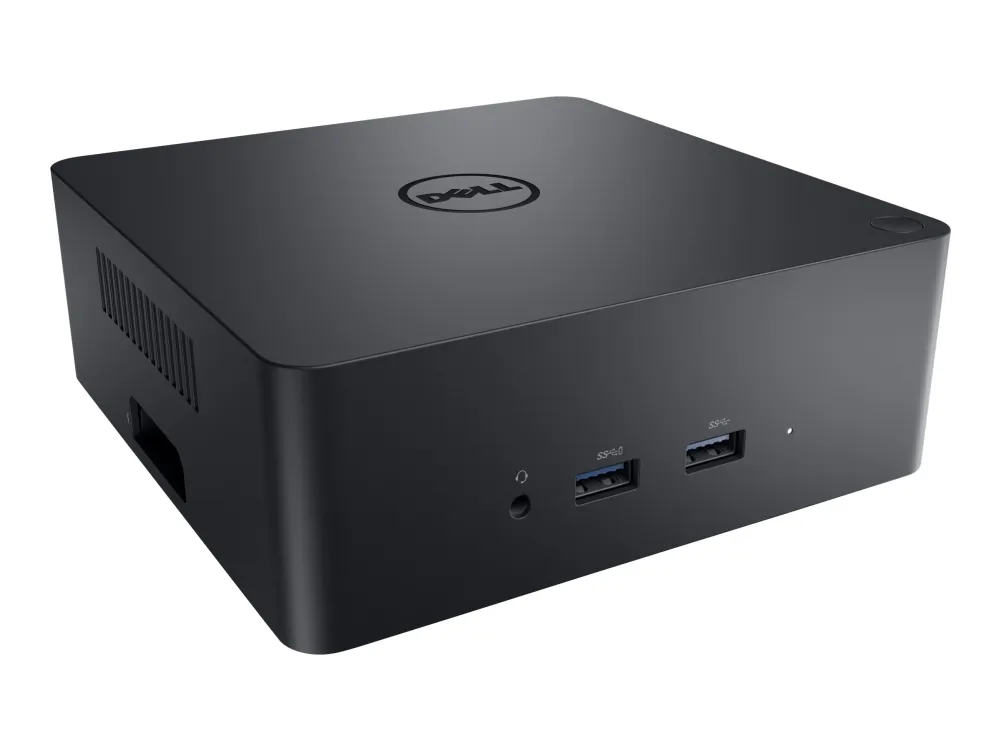 [OUTLET] - Dell Dual USB-C Thunderbolt Dock TB18DC - Dockingstation - USB-C / Thunderbolt 3 - VGA, HDMI, DP, Mini DP, Thunderbolt - GigE - 210 Watt - for Dell 7530, 7730