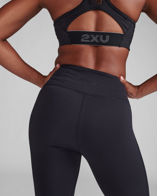 Form Hi-Rise Comp 7/8 Tights Dame Black/Black