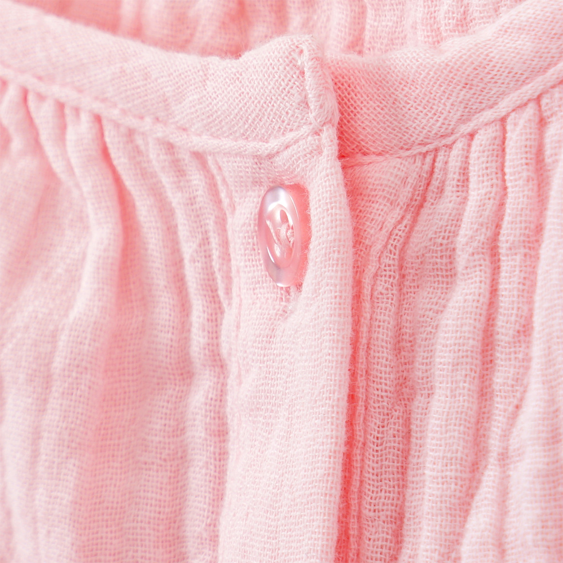 Yigga Mädchen Musselinbluse aus Bio-Baumwolle rosa