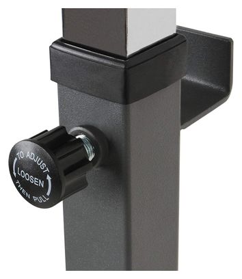 Support pour barres d'haltères longs et disques de poids capacité de charge env. 150 kg en acier 0701160