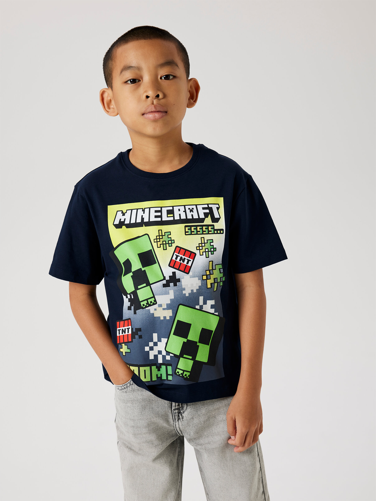 Mus Minecraft Nreg Short Sleeve Top