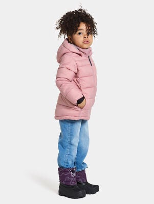 Didriksons Rodi Pufferjakke, Soft Pink