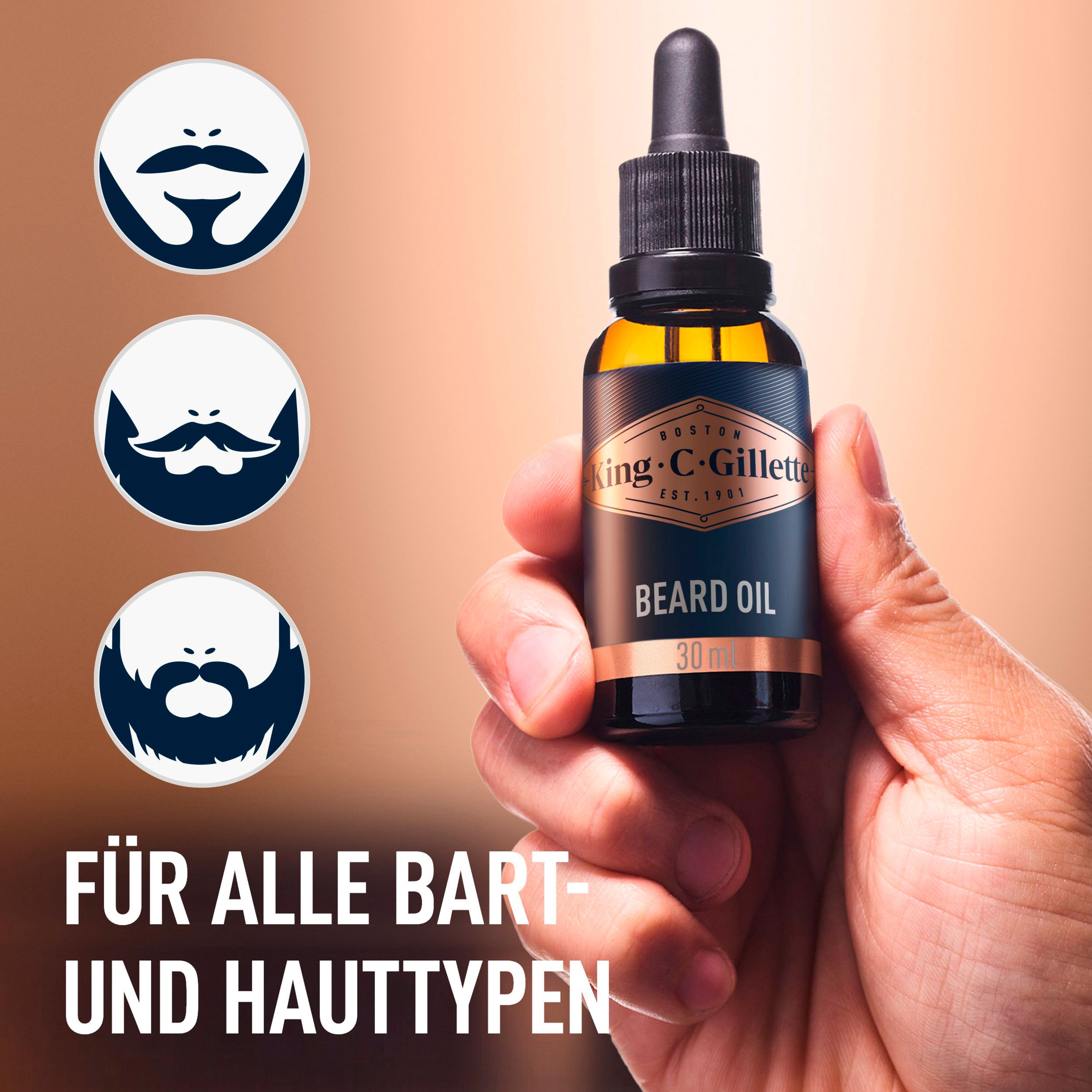 Gillette - Bartöl 