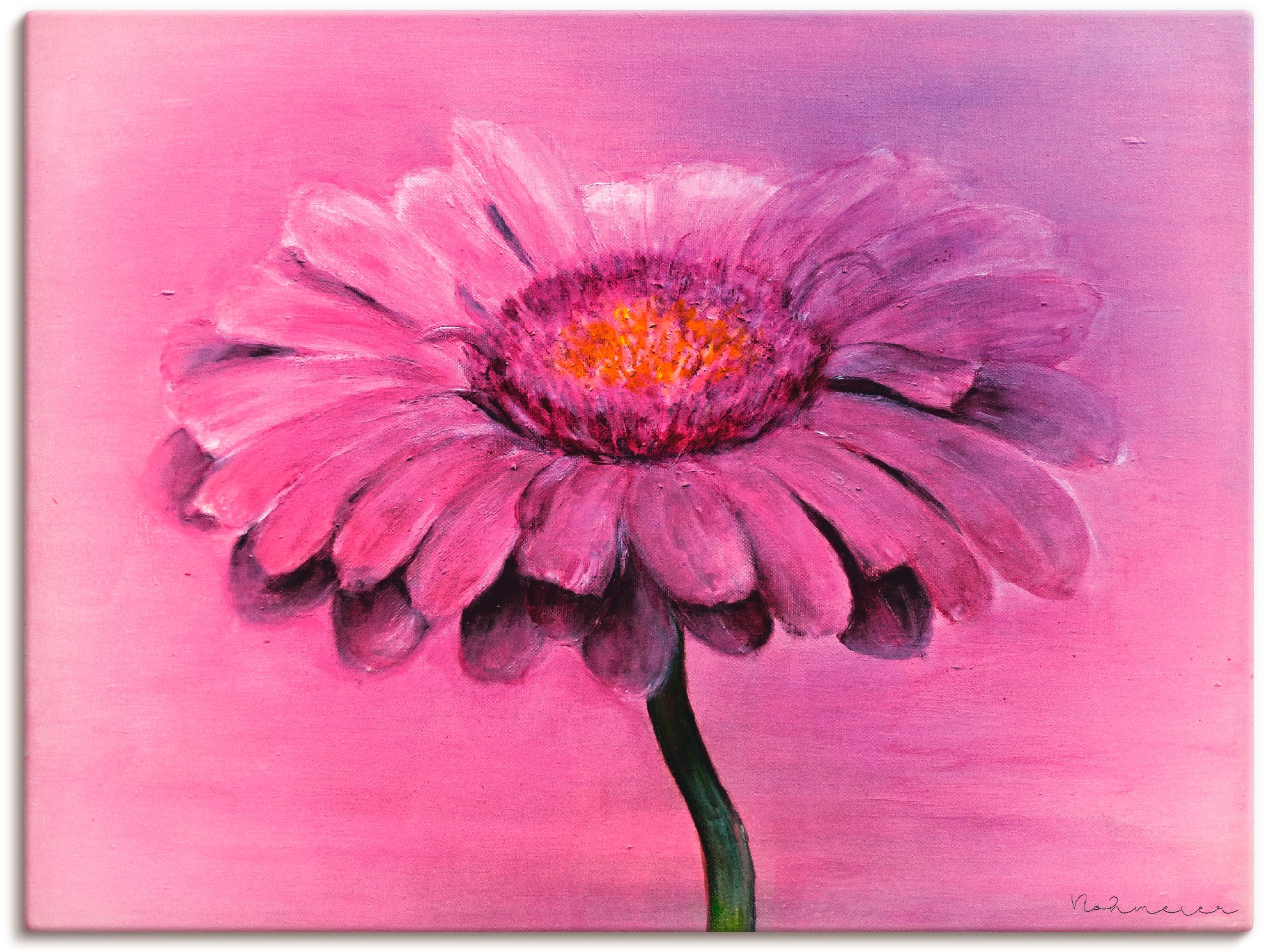 Artland Leinwandbild »Gerbera« 1 Stk. tlg. auf Keilrahmen gespannt