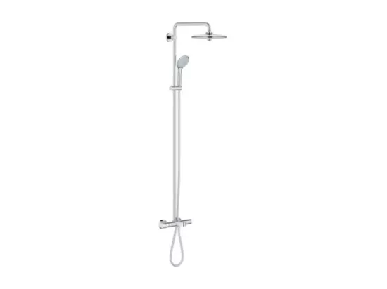 Colonne bain douche thermostatique GROHE Euphoria System 260 + nettoyant GrohClean