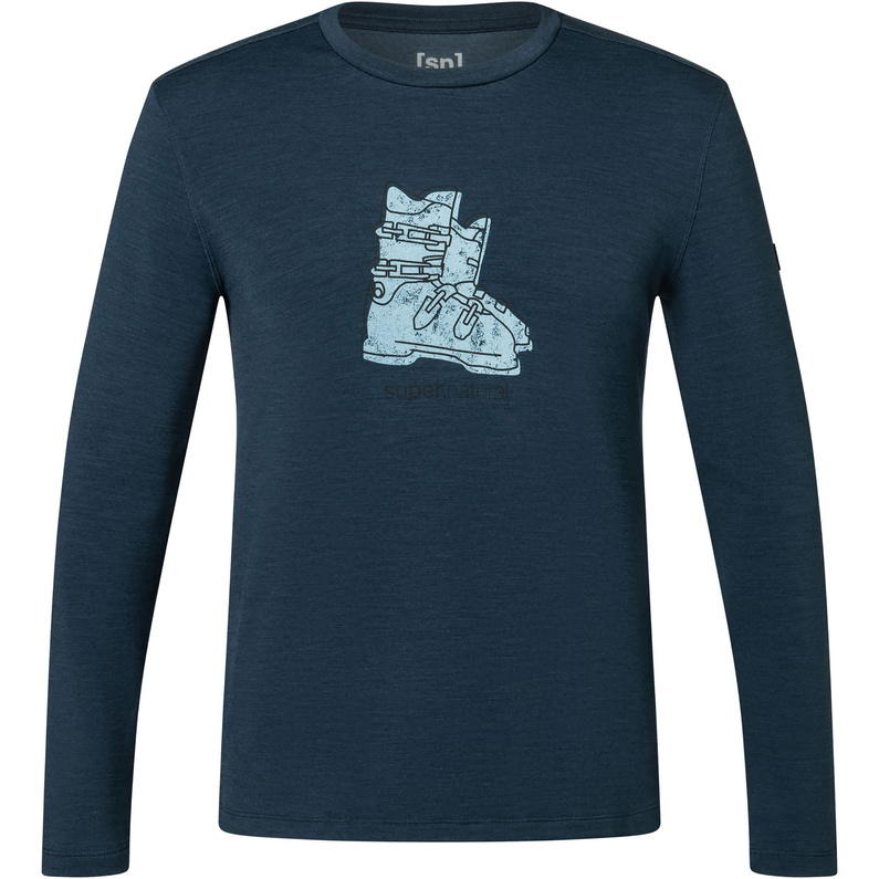 Super.Natural Herren Lets Shoe Brush Longsleeve