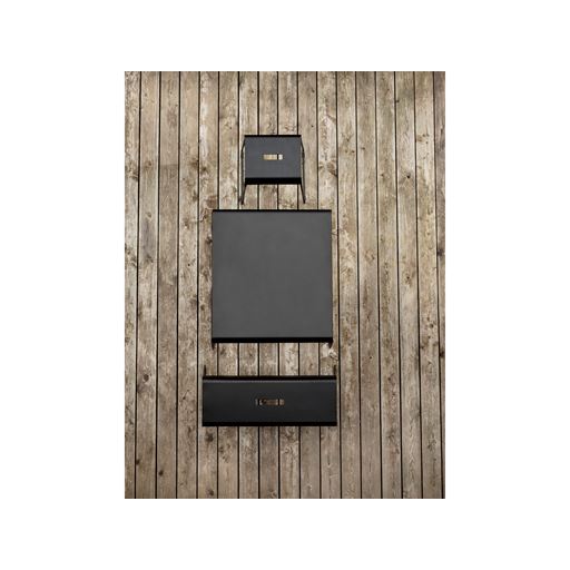 Zone A-Bench Outdoor Bænk, Black
