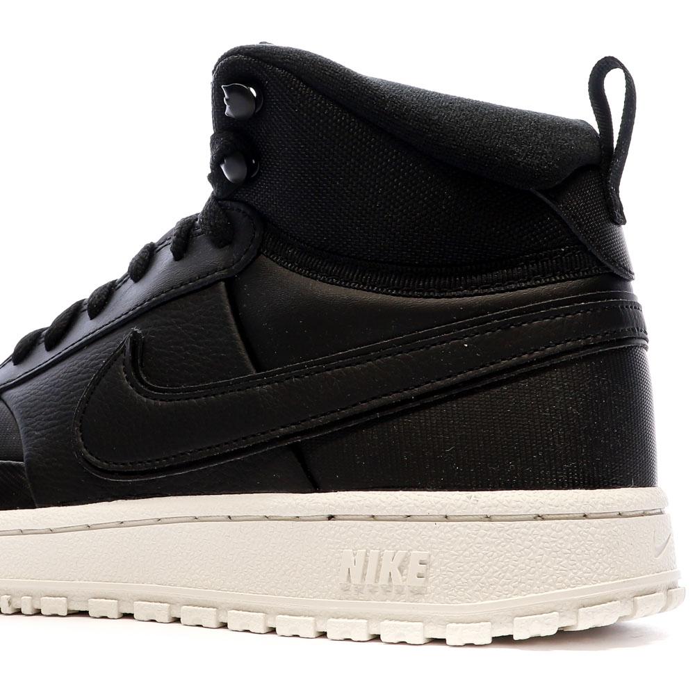 Nike Baskets Noires Homme Nike Court Vision Mid 002