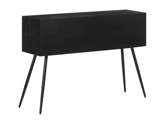 Table console avec tiroirs 116x30x76 cm teck massif récupéré