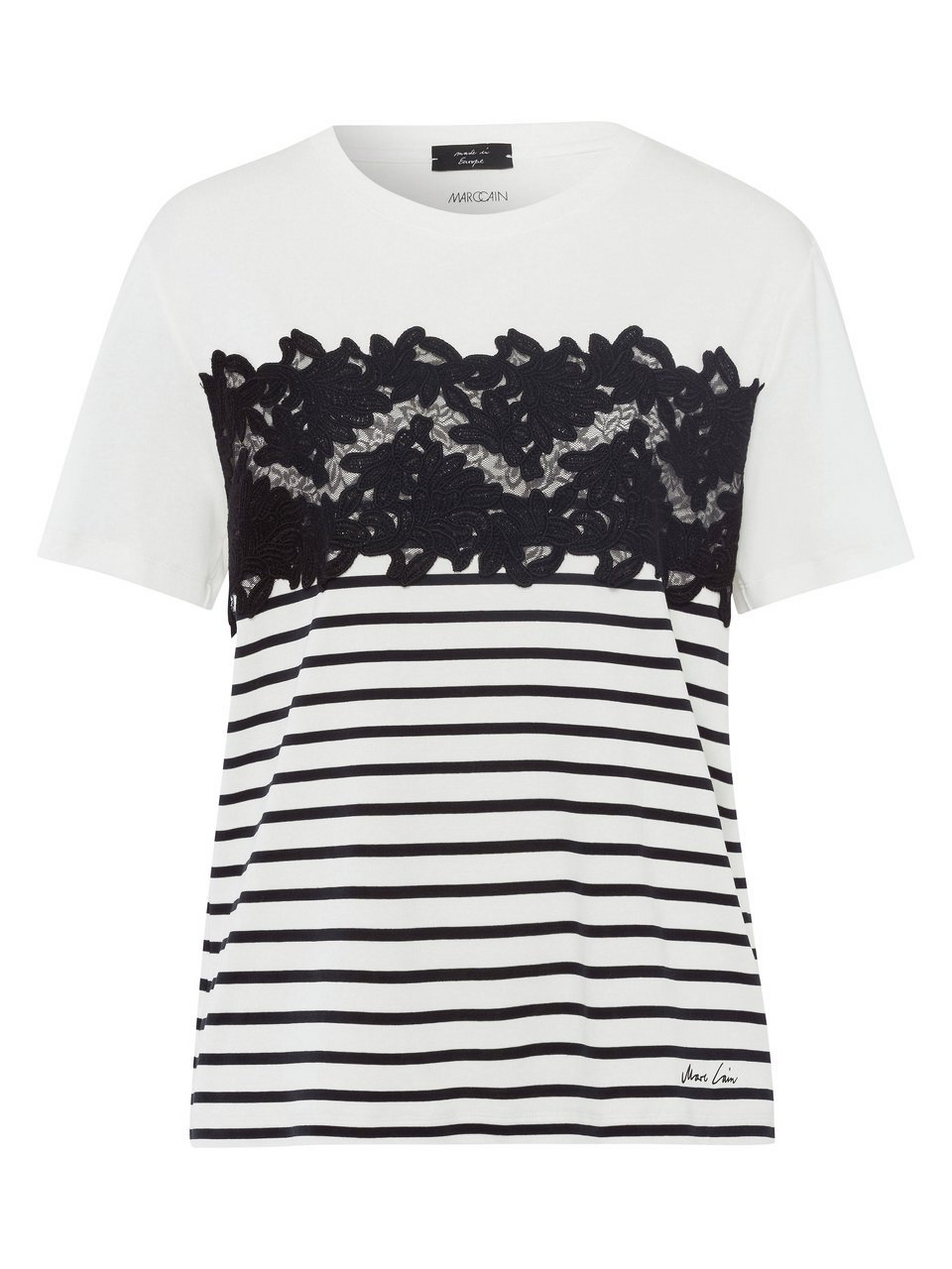 Rundhals-Shirt