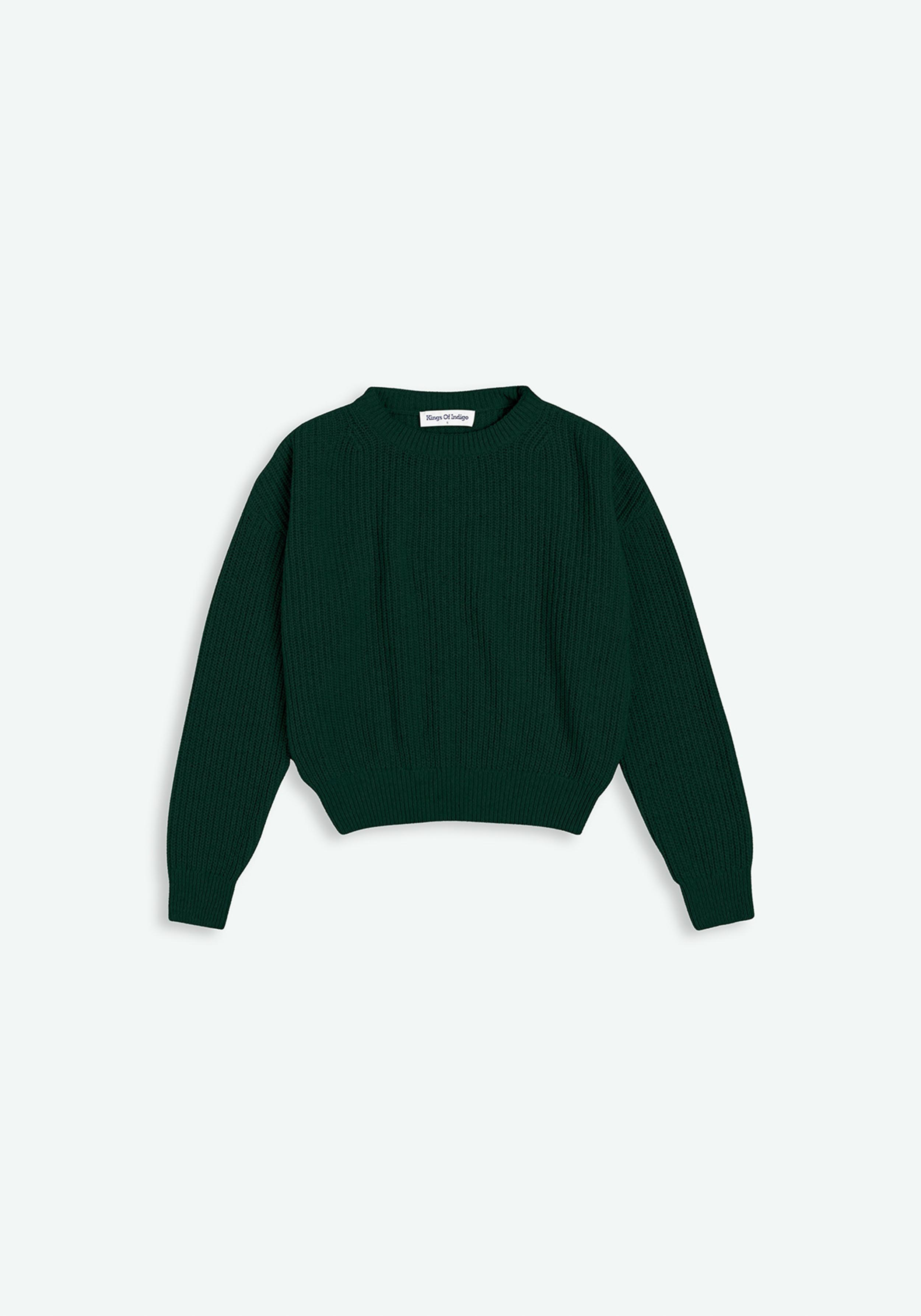 Kings Of Indigo Strickpullover Silva Bouteille