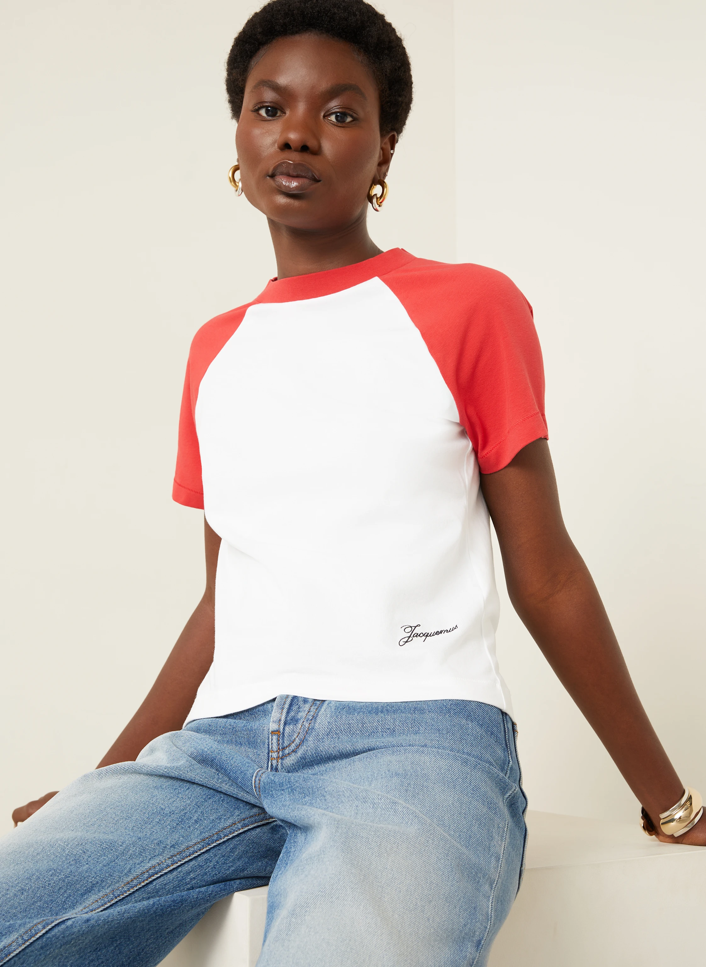 JACQUEMUS T-Shirt LE MINI TSHIRT BASEBALL