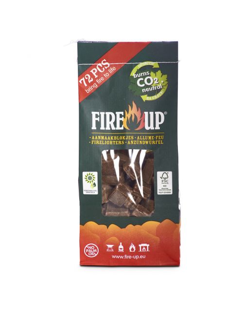 Fire-Up Aanmaakblokjes - Barbecue - Zak A 72 St