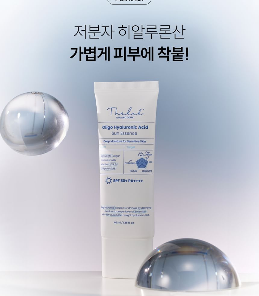 THE LAB van blanc doux - Oligo Hyaluronzuur Sun Essence