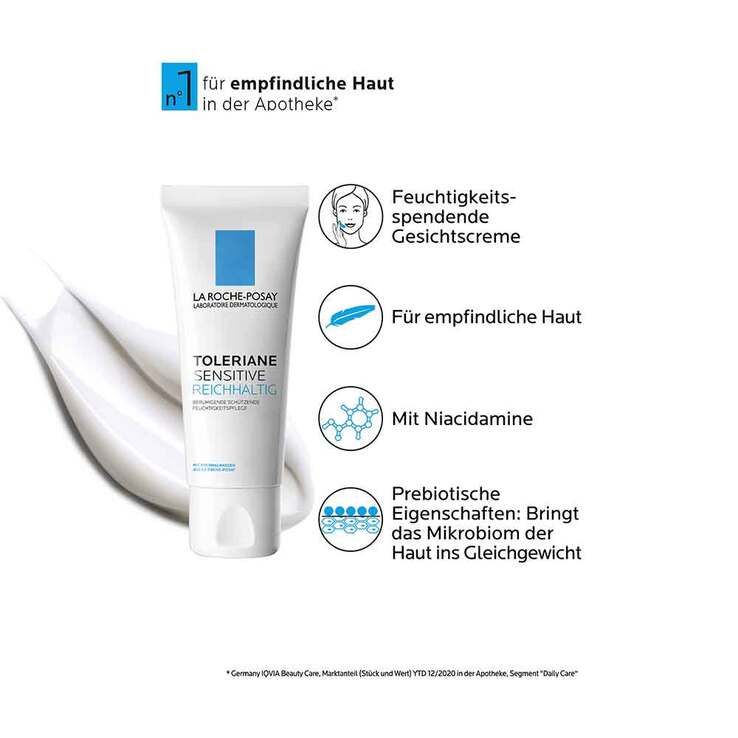La Roche Posay Toleriane sensitive reichhaltige Creme, 40 ml