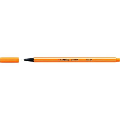 STABILO Point 88 - Feutre fin - 0.4 mm - orange