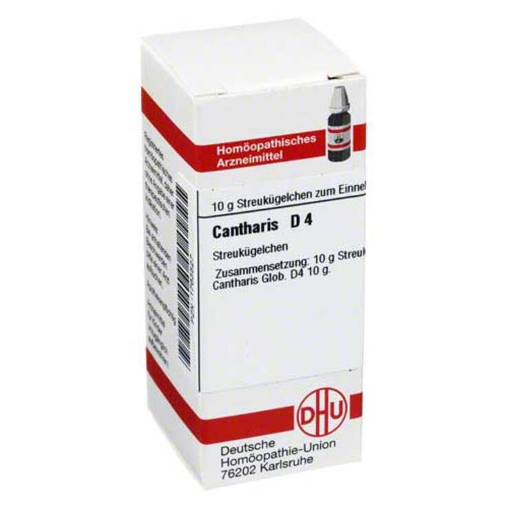 DHU Cantharis D 4 Globuli, 10 g