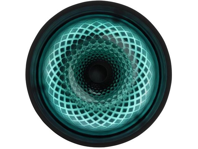 Harman/Kardon Aura Studio 4 Schwarz Bluetooth-Lautsprecher mit transparenter Kuppel und thematischer Beleuchtung