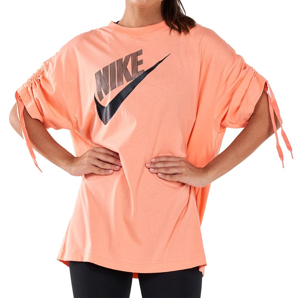 Nike T-shirt Orange Femme Nike Top