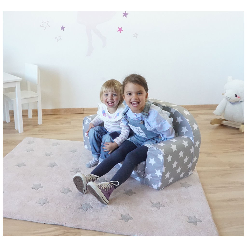 KnorrtoysKnorrtoys   Sofa white grey Stars