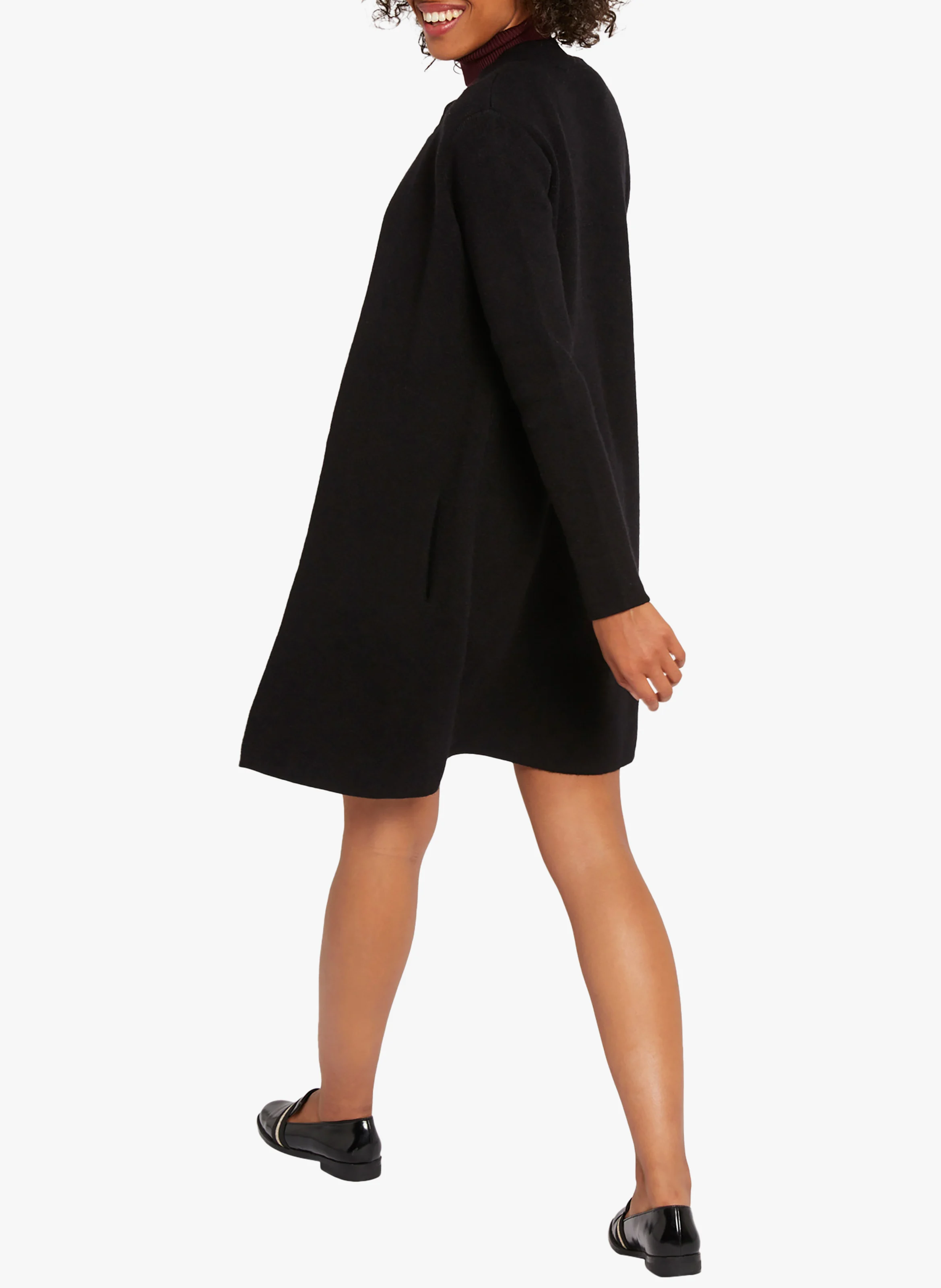 Gilet ouvert | Noir
