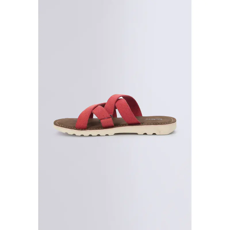 KICK NOCK ORANGE ROUILLE SANDALES Textile Homme