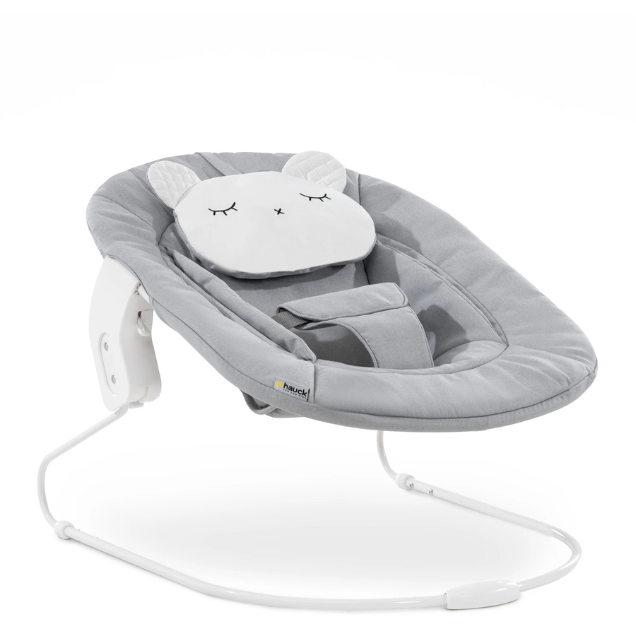 Hauck Babyaufsatz Alpha Bouncer 2in1 Pastel Bear Light Grey