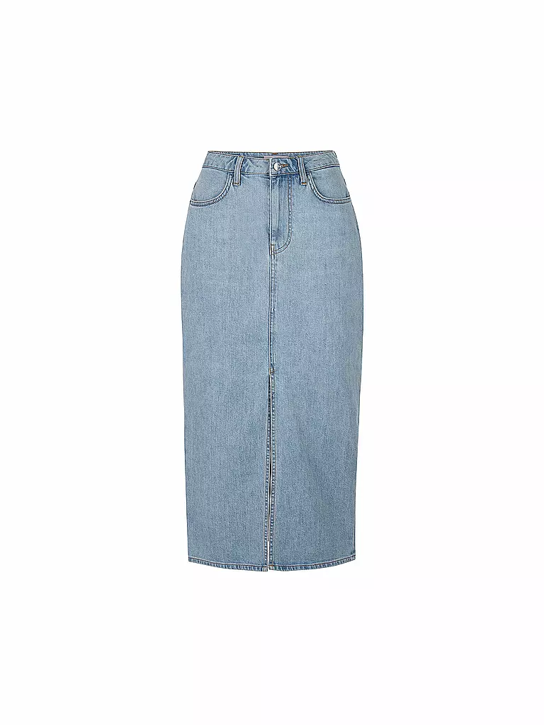 RICH & ROYAL Jeansrock blau