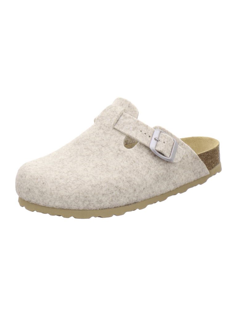 Filz Hausschuhe Damen beige