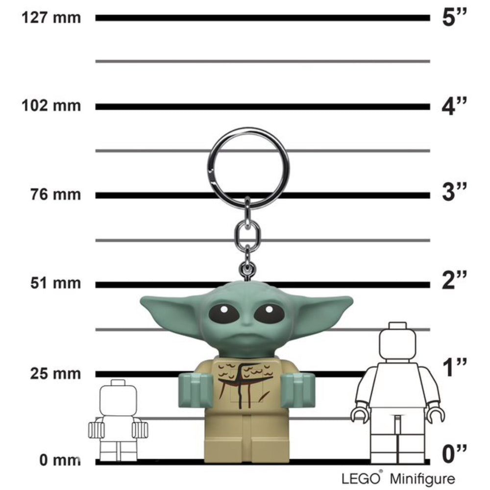 Køb Euromic Lego® The Mandalorian The Child Key Nøglering Med Led Lys H