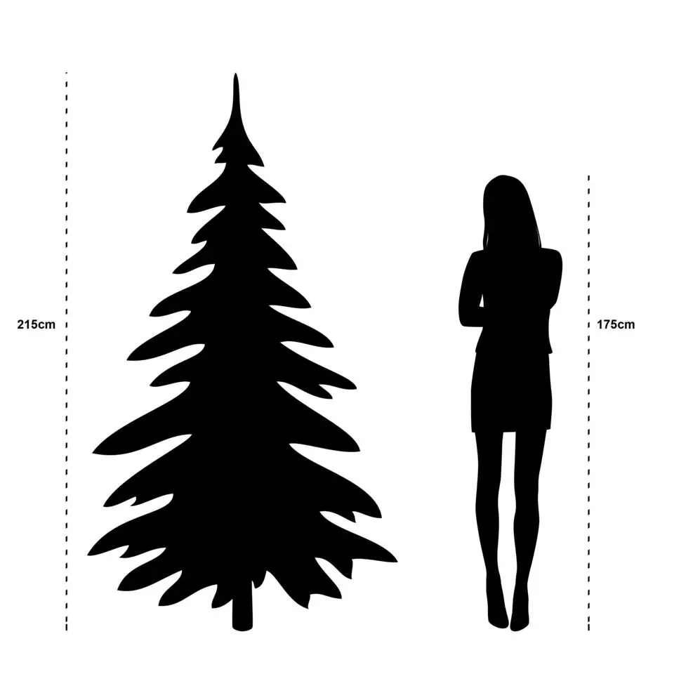 Top Trees Vancouver Kunstkerstboom H215 cm Frosted Green