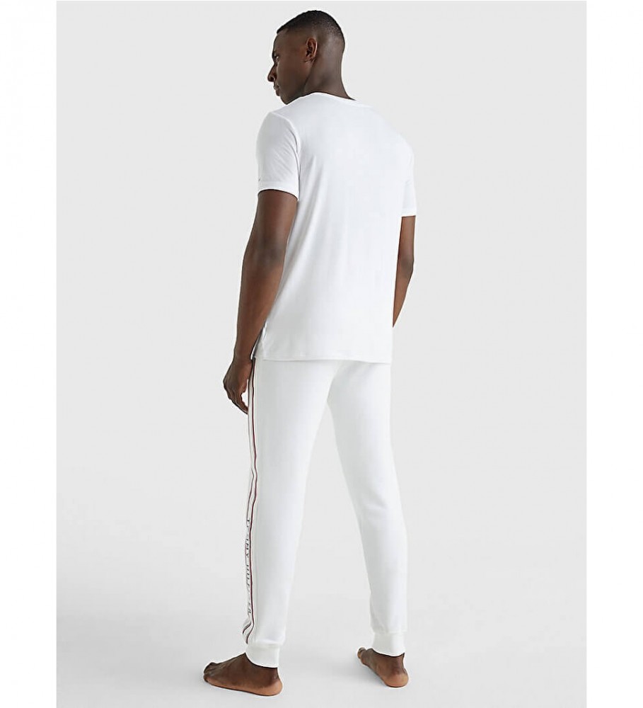 Camiseta Tommy Hilfiger Signature, branca