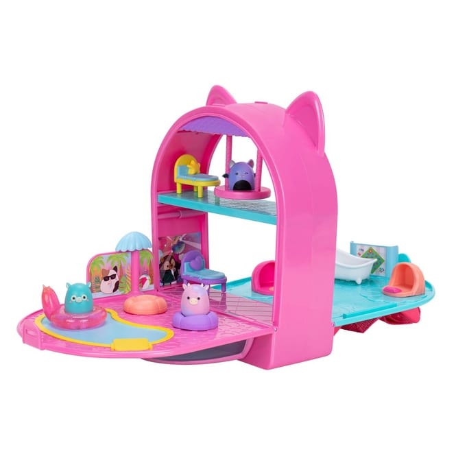 Squishmallows - Squish-a-longs - Party Pack - On-the-Go Playset - Inkl. 3 Figuren