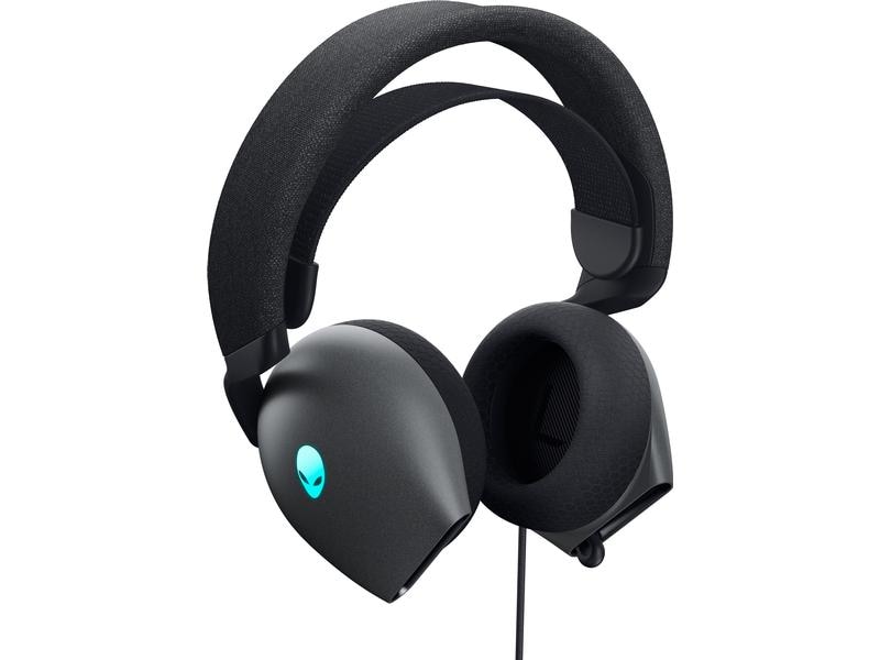 Dell Headset Alienware AW520H-G-DEAM Schwarz Komfortables Gaming-Headset für PC und Spielkonsolen
