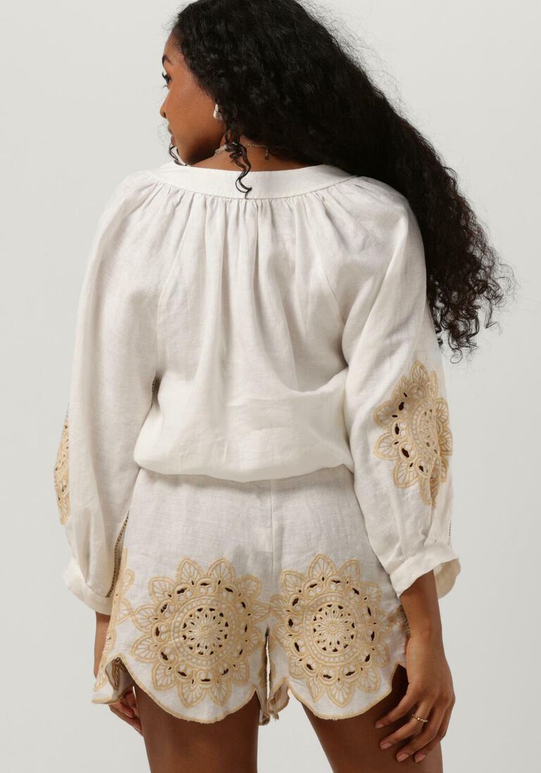 GREEK ARCHAIC KORI witte greek archaic kori blouse 240118