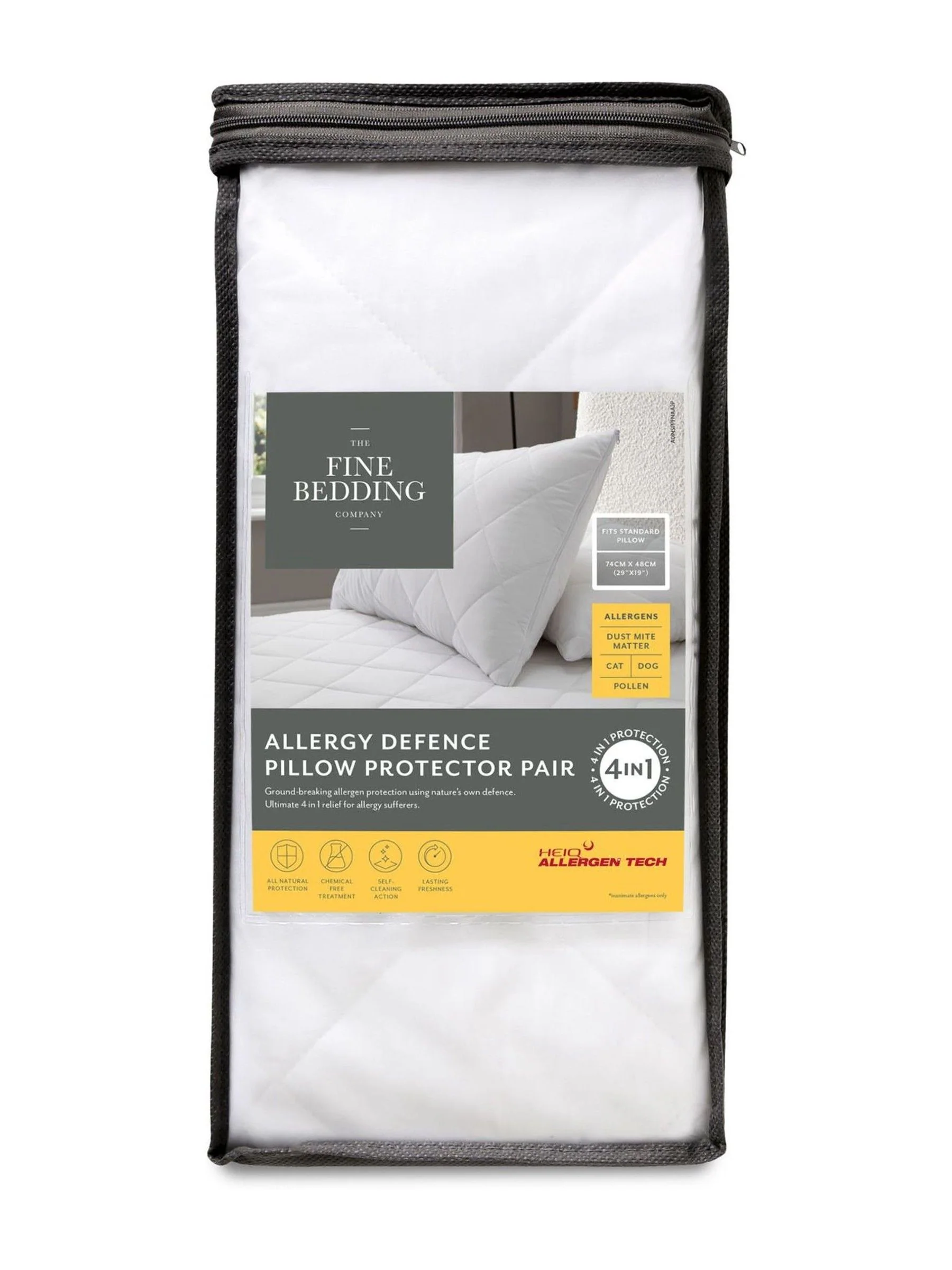 FBC Allergy Defence White Pillow Protector