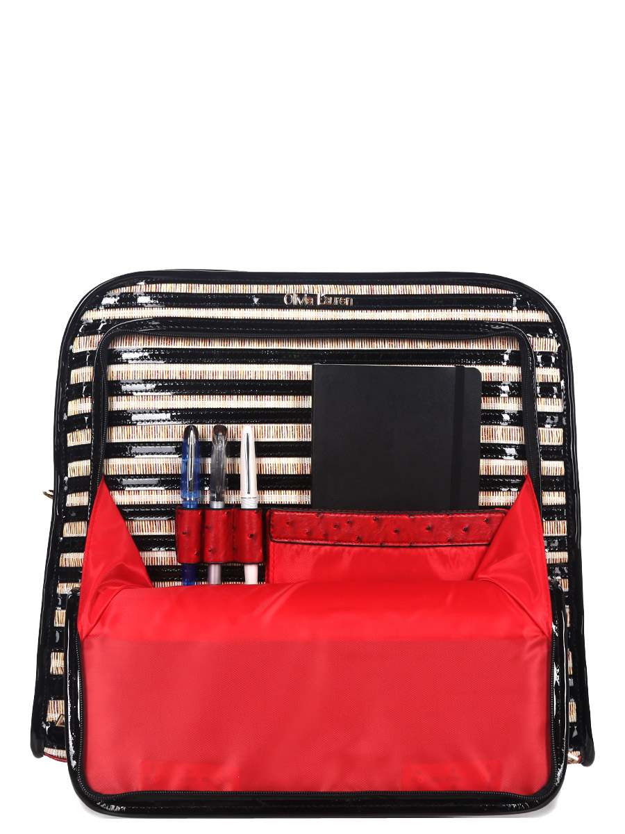 Pilot case Olivia Lauren Stripes 17 pouces