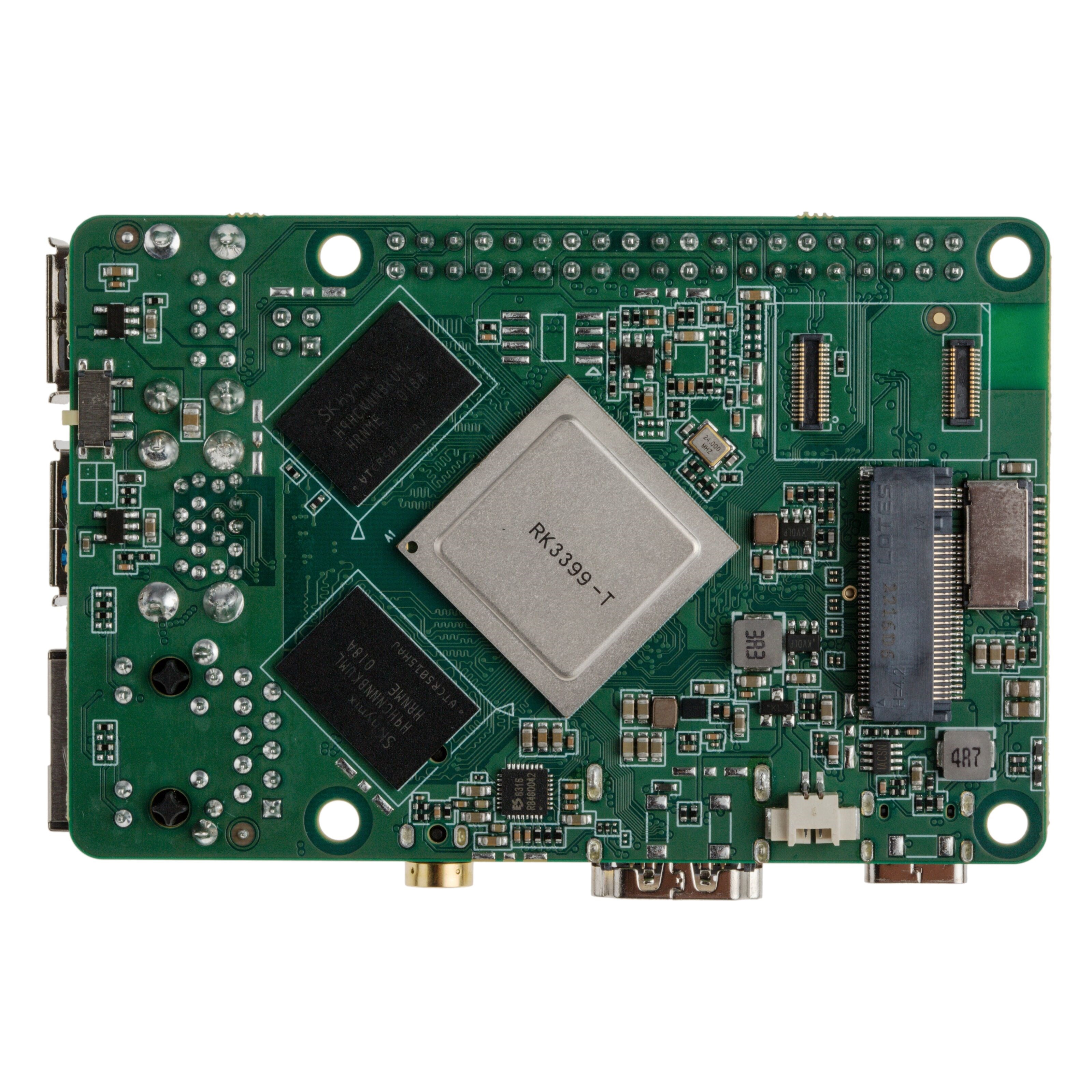OKdo Radxa Rock 4 SE Ettkortsdatamaskin med 4 GB RAM